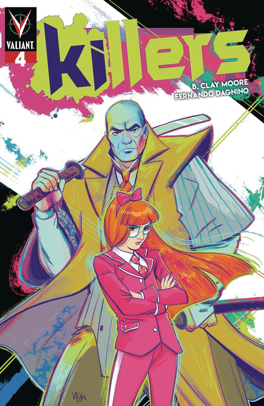 KILLERS #4 COVER D FISH VALIANT NM 1ST PRINT 2019