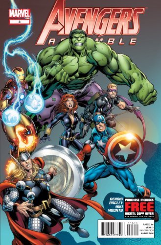 AVENGERS ASSEMBLE #3 MARVEL  NM 1st PRINT