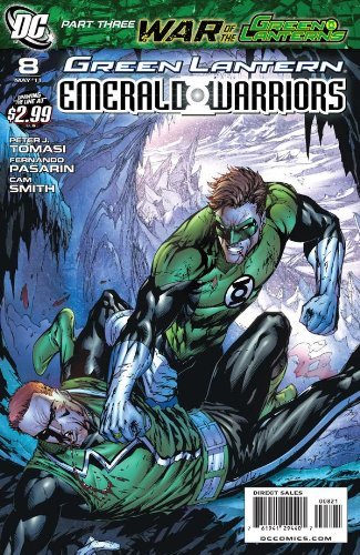GREEN LANTERN EMERALD WARRIORS #8 VARIANT PETER J. TOMASI NM 1ST PRINT