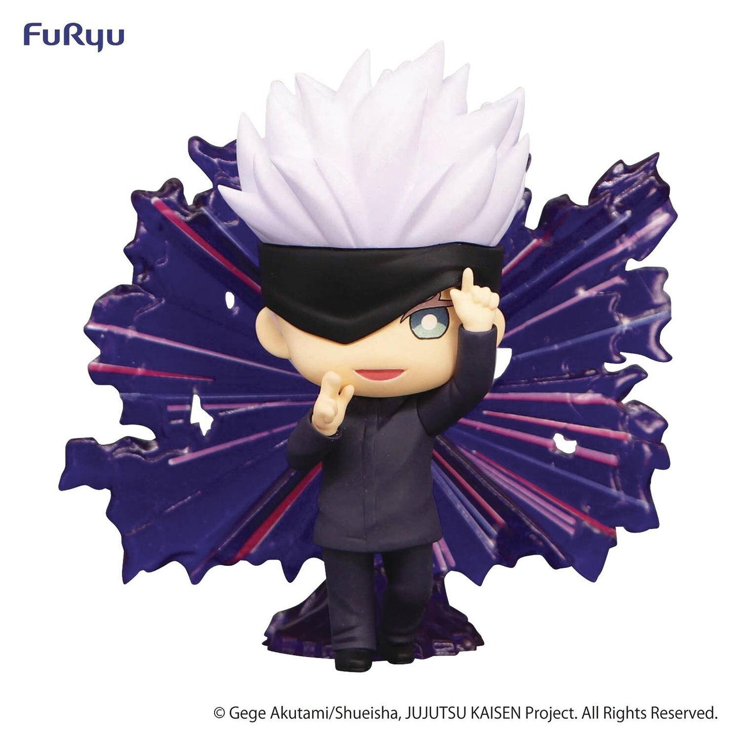 JUJUTSU KAISEN SATORU GOJO HOLD FIGURE FURYU NEW IN BOX