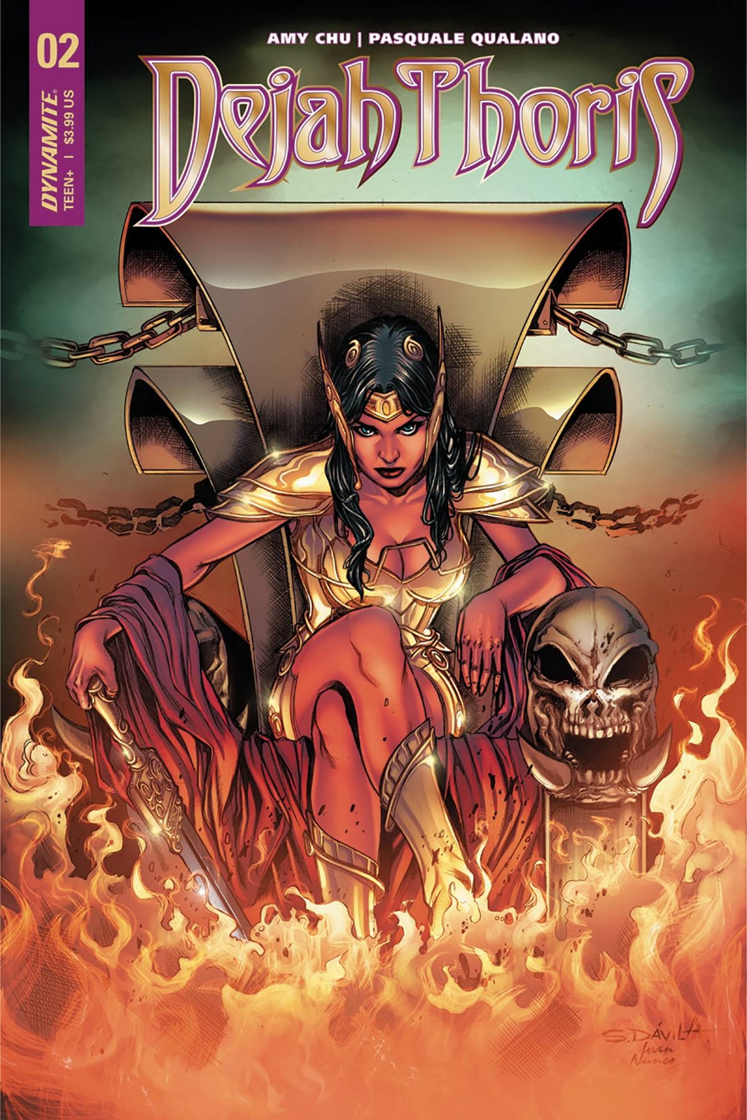 DEJAH THORIS #2 COVER C DAVILA DYNAMITE NM