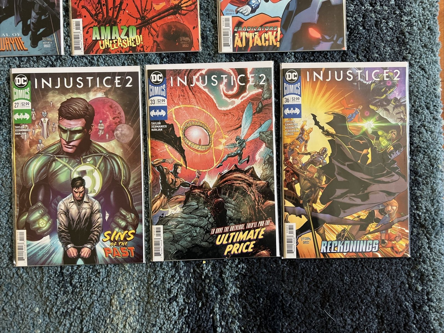 INJUSTICE GODS AMONG US GROUND ZERO LOT 27 ISSUES HIGH GRADE ALL NM- TO NM