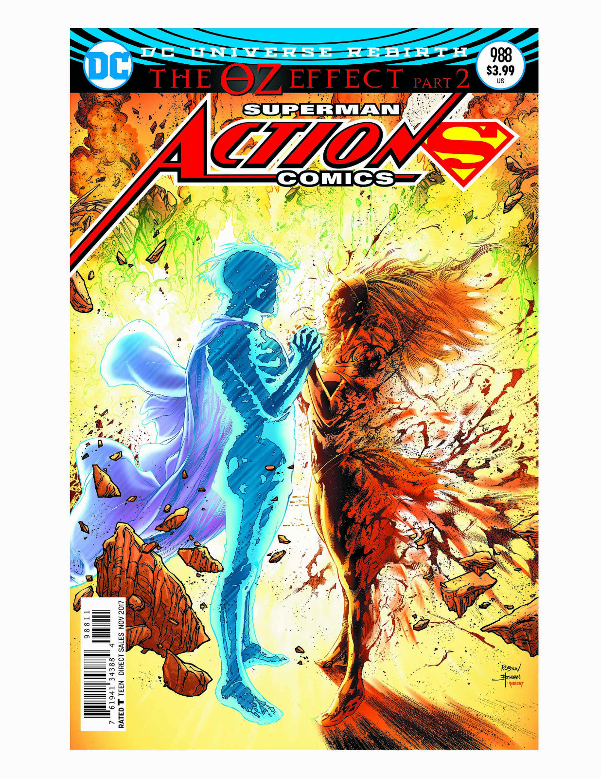 ACTION COMICS #988 LENTICULAR EDITION (OZ EFFECT)