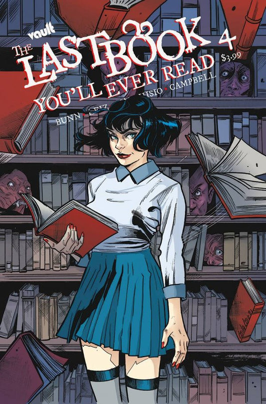 LAST BOOK YOU'LL EVER READ #4 NM 1ST PRINT MAIN COVER VAULT COMICS 2021