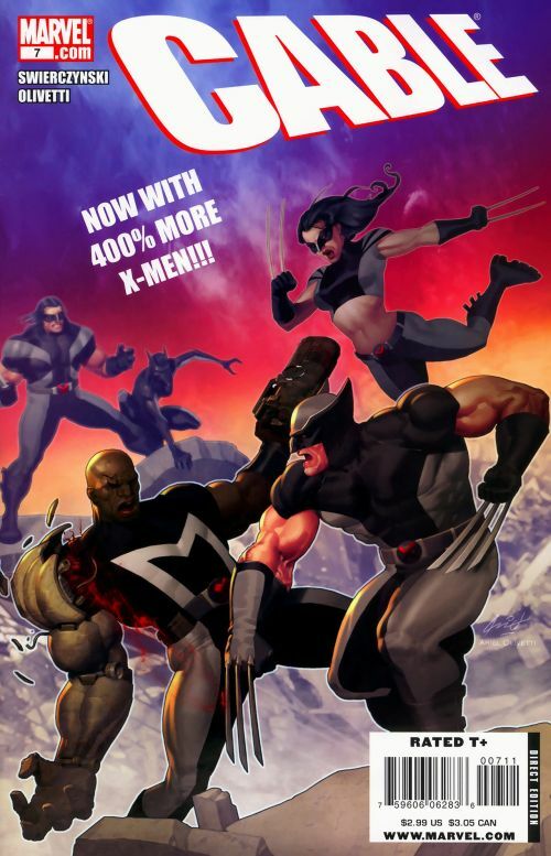 CABLE #7 X-23 BISHOP HOPE WOLVERINE NM 1ST PRINT MARVEL 2008