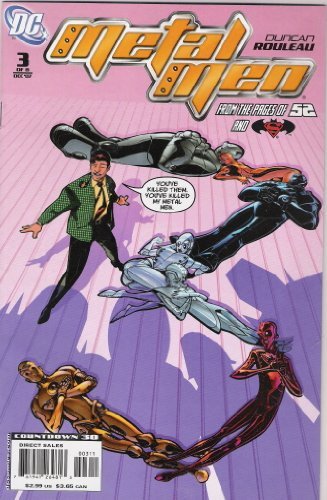 METAL MEN (3RD SERIES) (2007) #3 DC COMICS NM 1ST PRINT