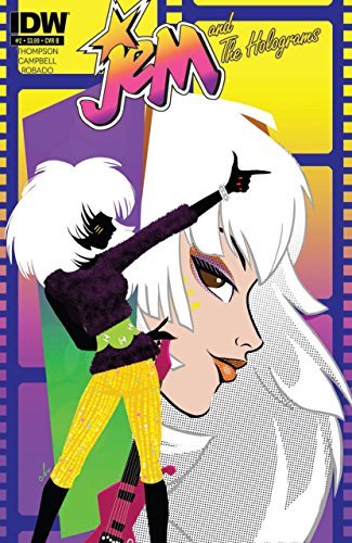 JEM THE HOLOGRAMS #2 COVER B KELLY THOMPSON SOPHIE CAMPBELL NM 1ST PRINT