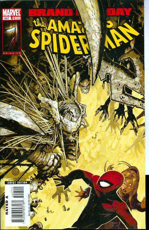 AMAZING SPIDERMAN #557 BRAND NEW DAY NM- MARVEL 2008