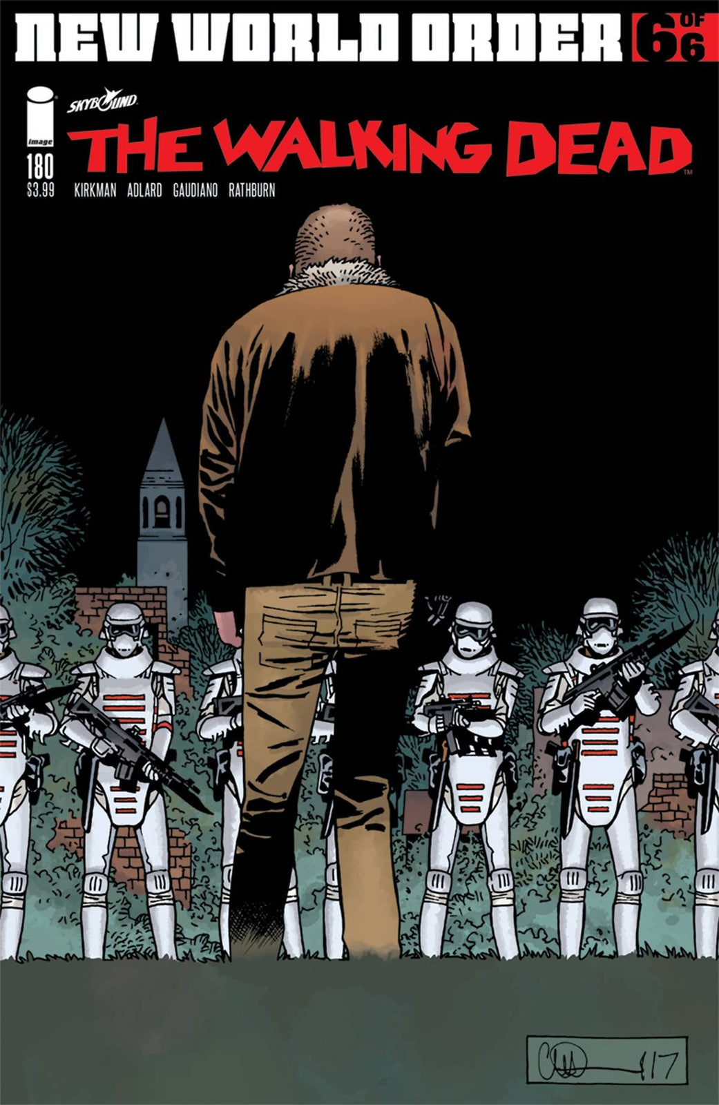 WALKING DEAD #180 KIRKMAN NM 1ST PRINT IMAGE 2018