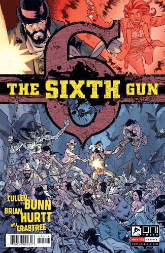 SIXTH GUN #35 "DURING THE GHOST WALK" CULLEN BUNN NM 1ST PRINT