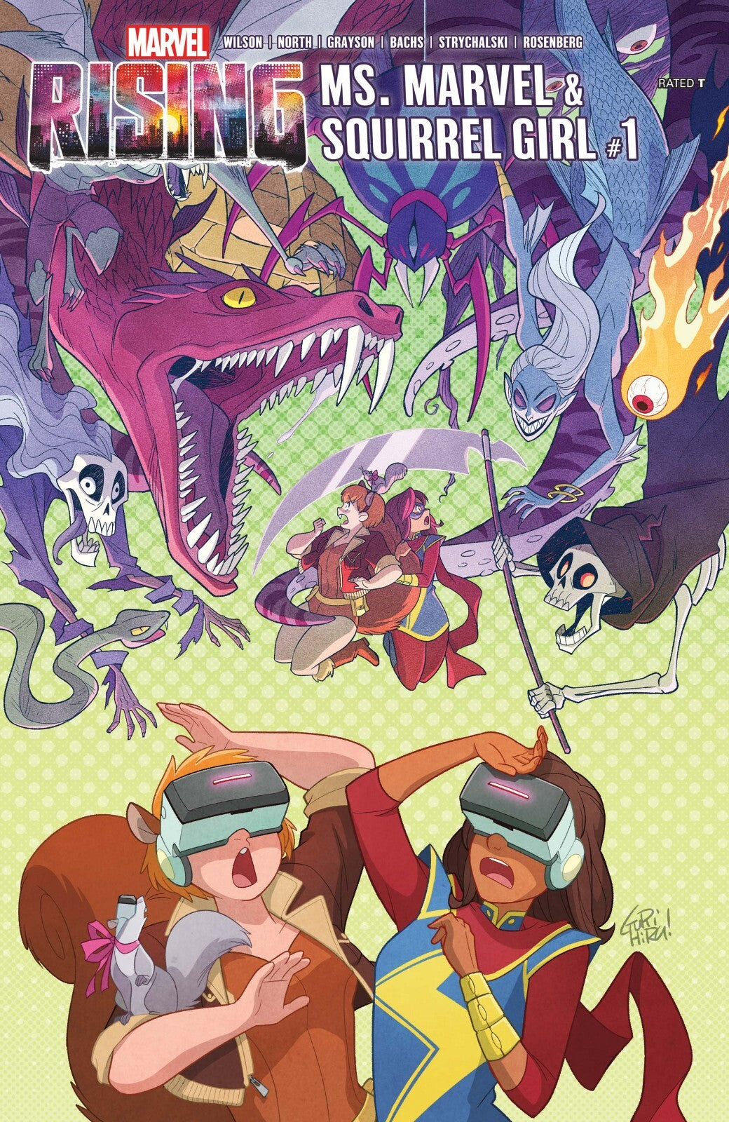 MARVEL RISING MS MARVEL SQUIRREL GIRL #1 MAIN COVER MARVEL NM- 1ST PRINT 2018