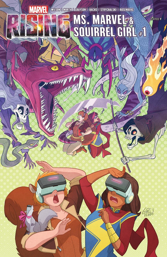 MARVEL RISING MS MARVEL SQUIRREL GIRL #1 MAIN COVER MARVEL NM- 1ST PRINT 2018