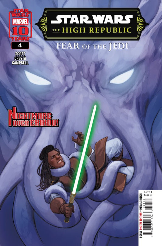 STAR WARS HIGH REPUBLIC FEAR OF THE JEDI #4 NM 1ST PRINT MAIN COVER MARVEL 2025