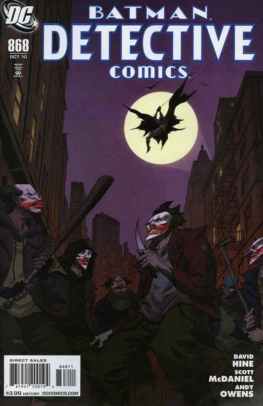 DETECTIVE COMICS #868 DAVID HINE VFN/NM 1ST PRINT 2010