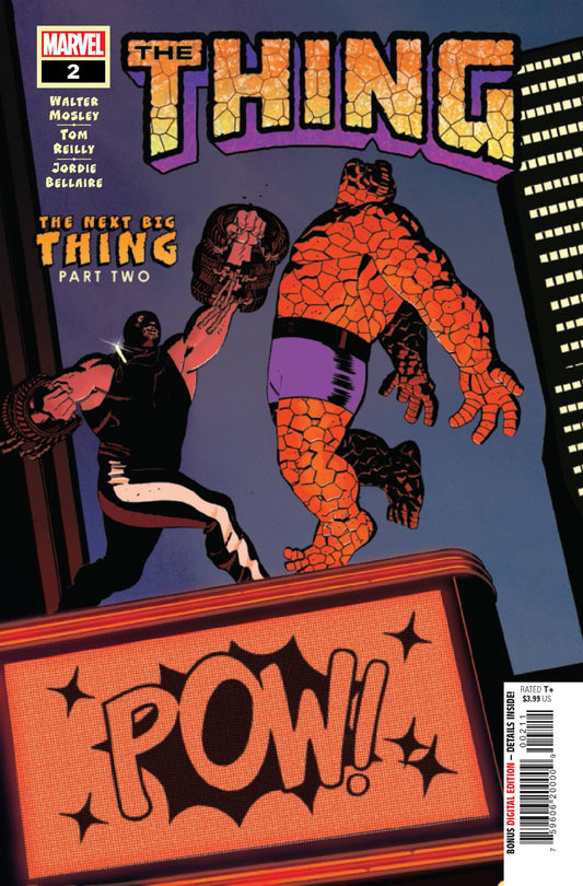 THE THING #2 (OF 6) MARVEL COMICS Walter Mosley Tom Reilly NM 2021 1st PRINT