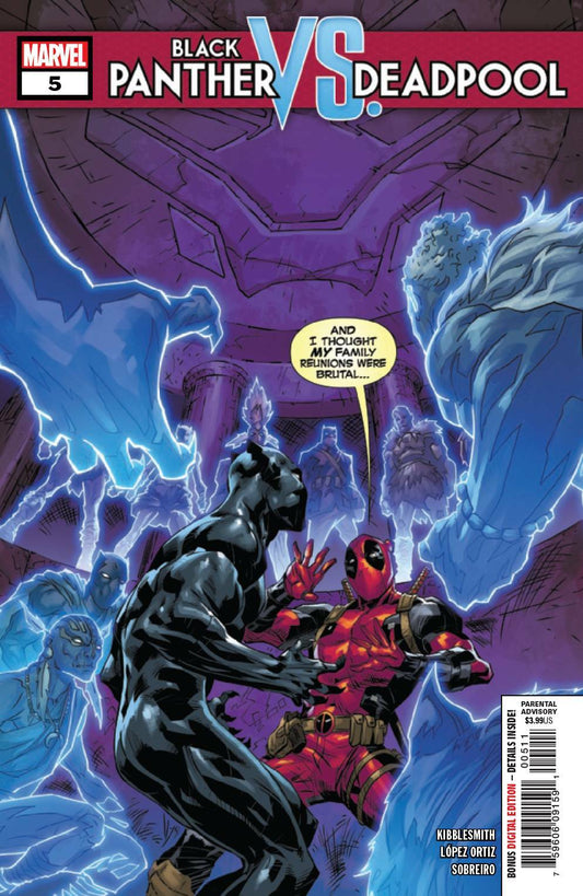 BLACK PANTHER VS DEADPOOL #5 MARVEL NM 1ST PRINT 2019