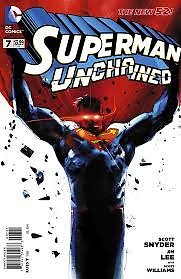 SUPERMAN UNCHAINED #7 VARIANT COVER SCOTT SNYDER NM 1ST PRINT