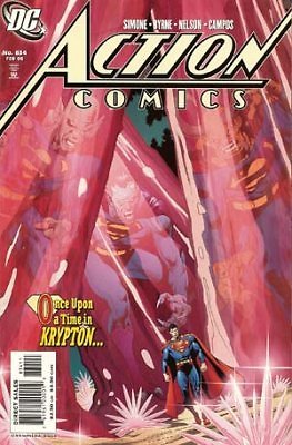 ACTION COMICS #834 SIMONE DC  NM FIRST PRINT