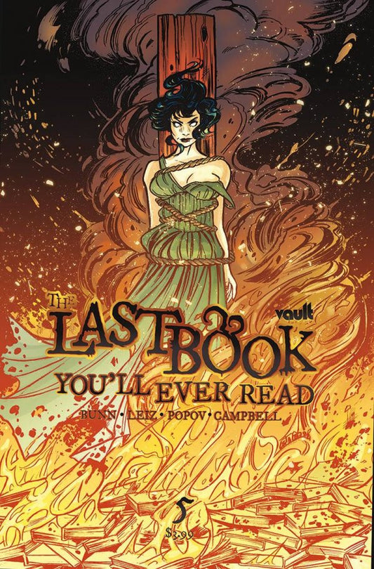 LAST BOOK YOU'LL EVER READ #5 NM 1ST PRINT MAIN COVER VAULT COMICS 2022