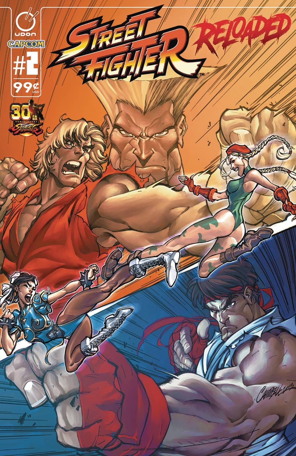 STREET FIGHTER RELOADED #2 (OF 6) UDON ENTERTAINMENT INC NM