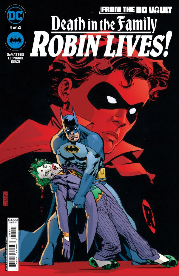 DEATH IN THE FAMILY ROBIN LIVES #1 MAIN COVER DC COMICS 2024