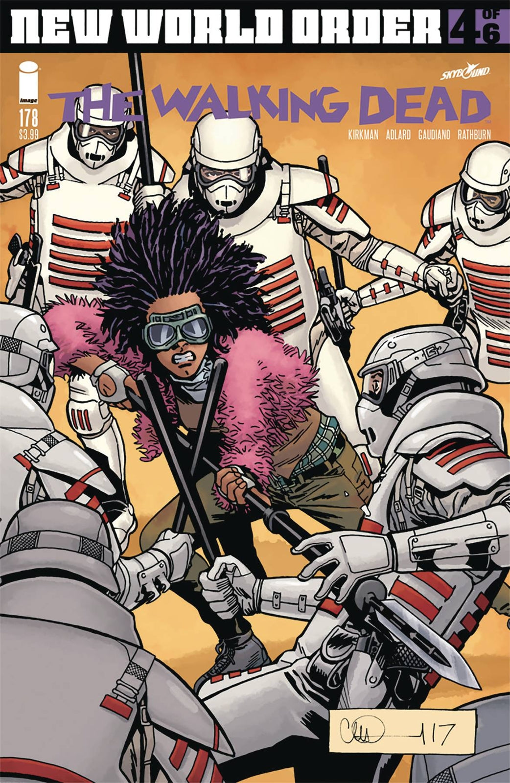 WALKING DEAD #178 COVER A ADLARD & STEWART IMAGE NM