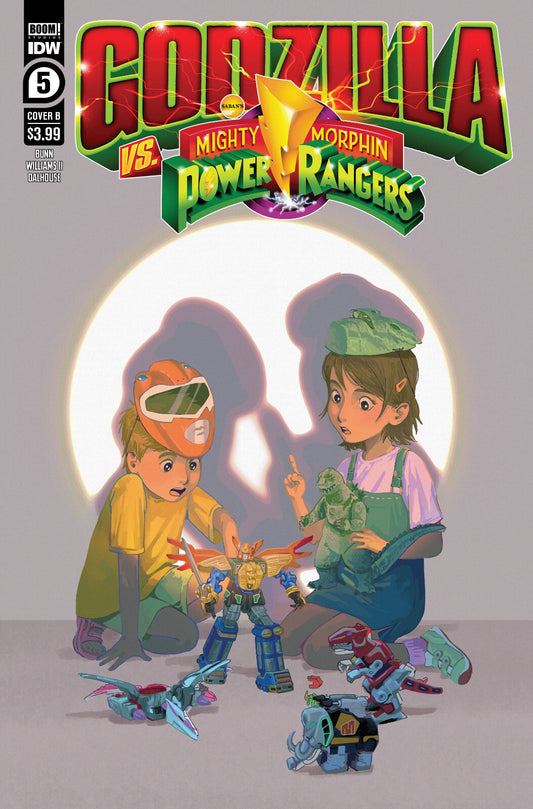 GODZILLA VS MIGHTY MORPHIN POWER RANGERS #5 CVR B WAJID IDW NM