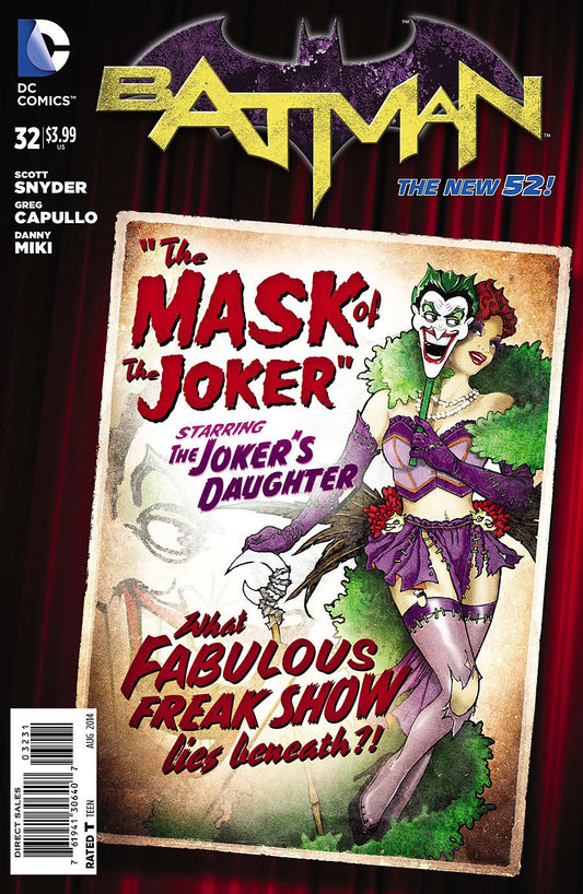 BATMAN #32 BOMBSHELL VARIANT NEW 52 NM JOKER'S DAUGHTER