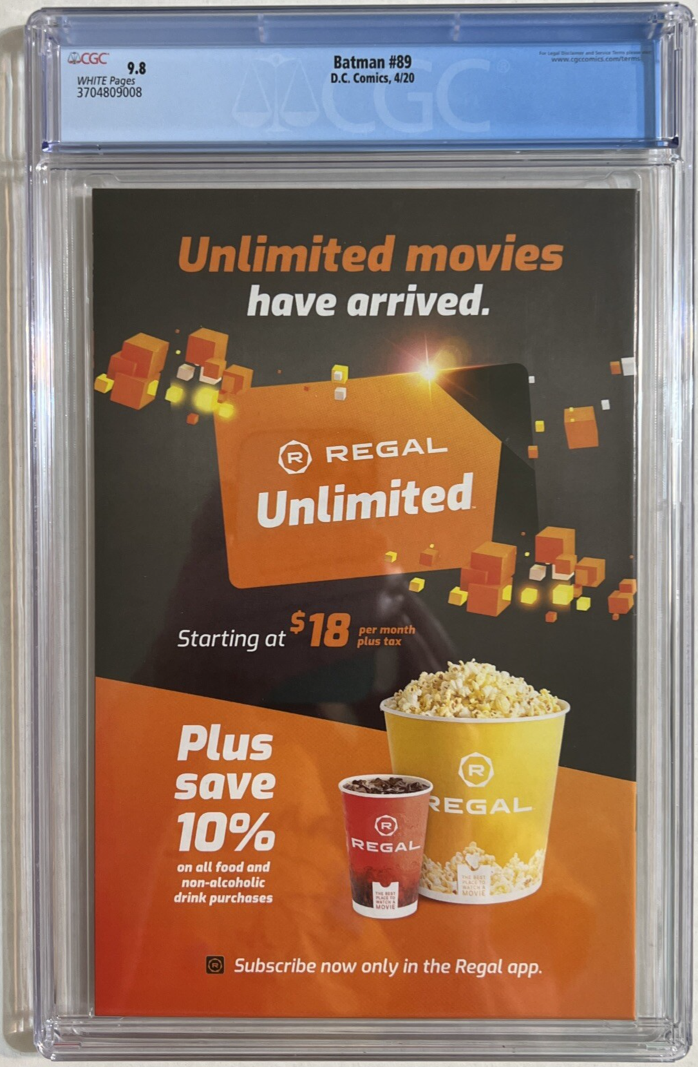 BATMAN #89 CGC 9.8 DC 2020 1st PUNCHLINE TYNION PAGULAYAN TONY DANIEL