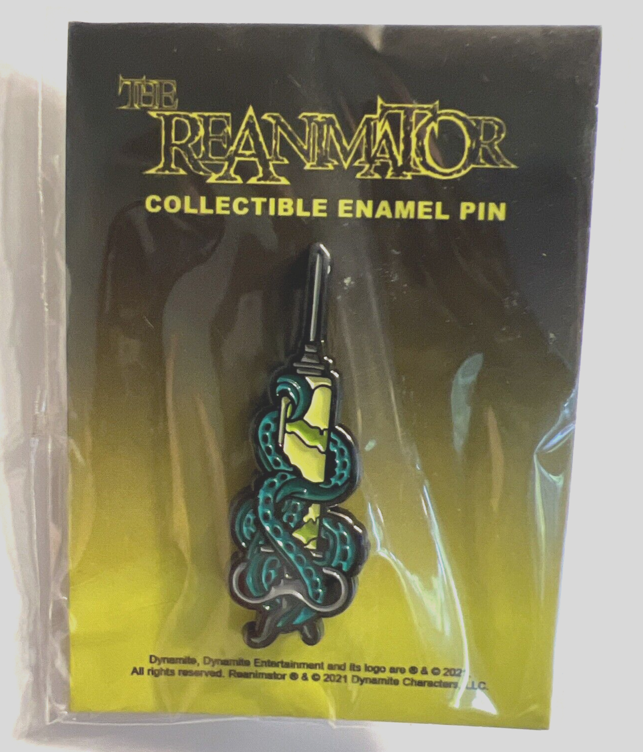 REANIMATOR FORMULA ENAMEL PIN DYNAMITE 2021 LAPEL PIN