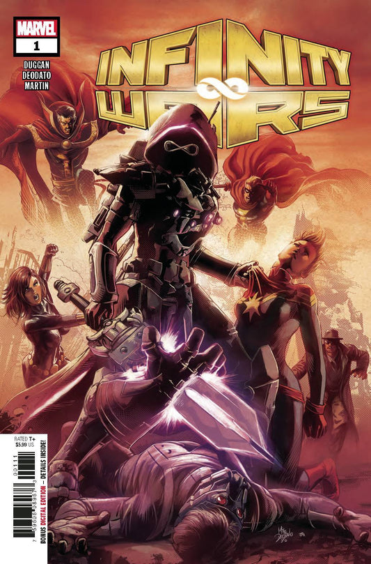 INFINITY WARS #1 OF 6 2018 MAIN COVER MARVEL NM