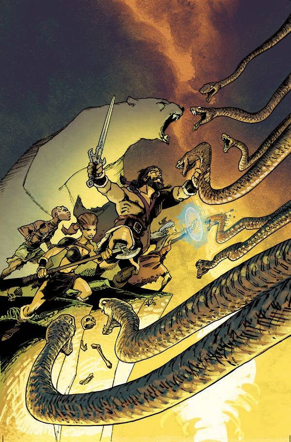 MIGHTY BARBARIANS #1 NM 1ST PRINT 1:10 INCENTIVE VARIANT ABLAZE COMICS 2023