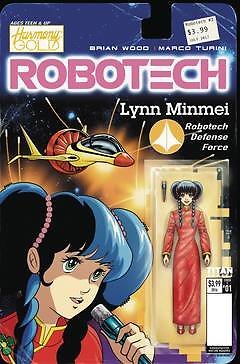 ROBOTECH #2 CVR C ACTION FIGURE VAR W BRIAN WOOD A MARCO TURINI CA NM 1ST PRINT