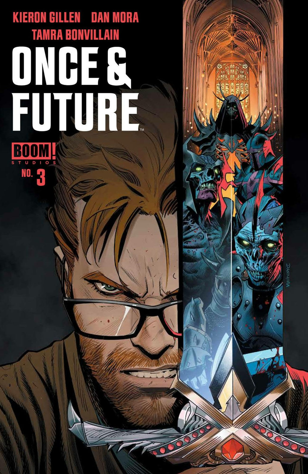 ONCE & FUTURE #3 MAIN COVER BOOM! NM 1ST PRINT 2018