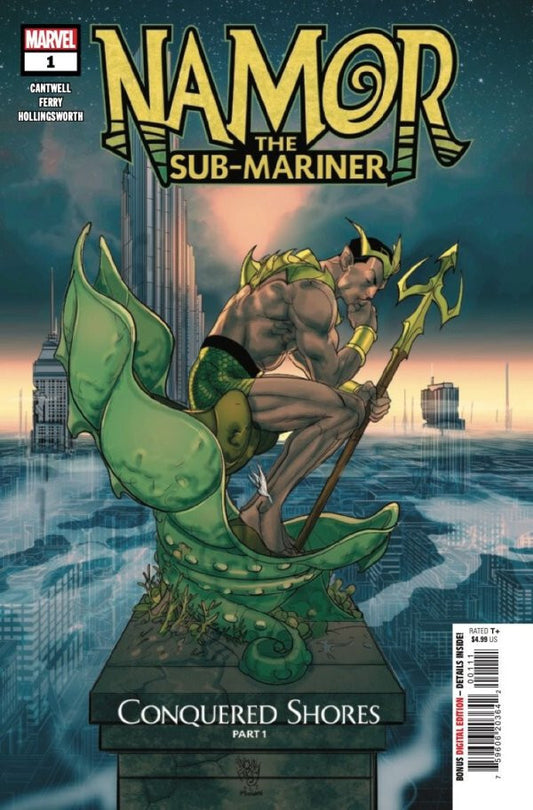 NAMOR SUB-MARINER CONQUERED SHORES #1 NM 1ST PRINT MAIN COVER MARVEL COMICS 2022