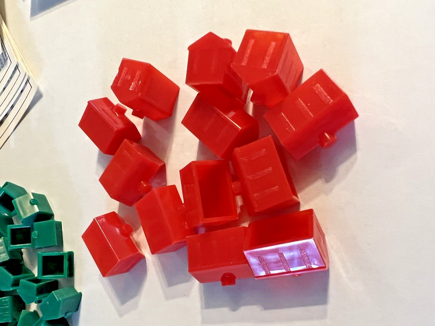 Monopoly Board Game Replacement Paper Money Playing Pieces Deeds Houses Hotels