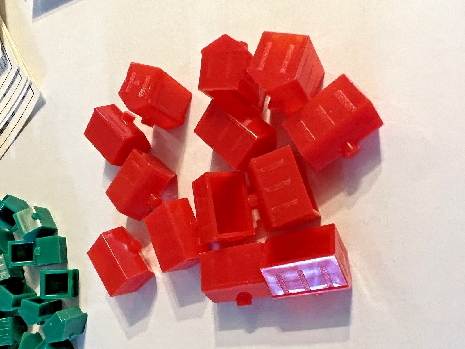 Monopoly Board Game Replacement Paper Money Playing Pieces Deeds Houses Hotels