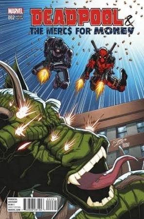 DEADPOOL & THE MERCS FOR MONEY #2 HAWTHORNE VARIANT NM 1ST PRINT