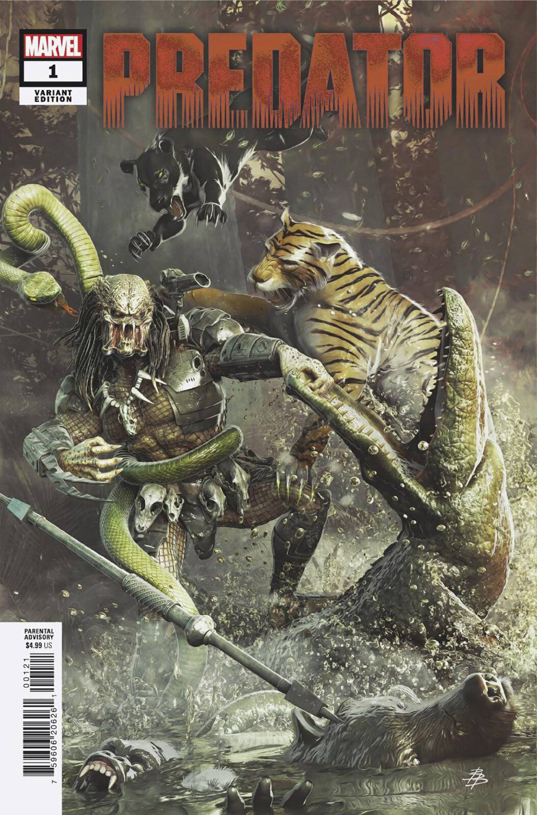 PREDATOR #1 NM FIRST PRINT BARENDS VARIANT MARVEL 2023