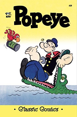POPEYE CLASSICS #59 MAIN COVER BUD SAGENDORF NM 1ST PRINT