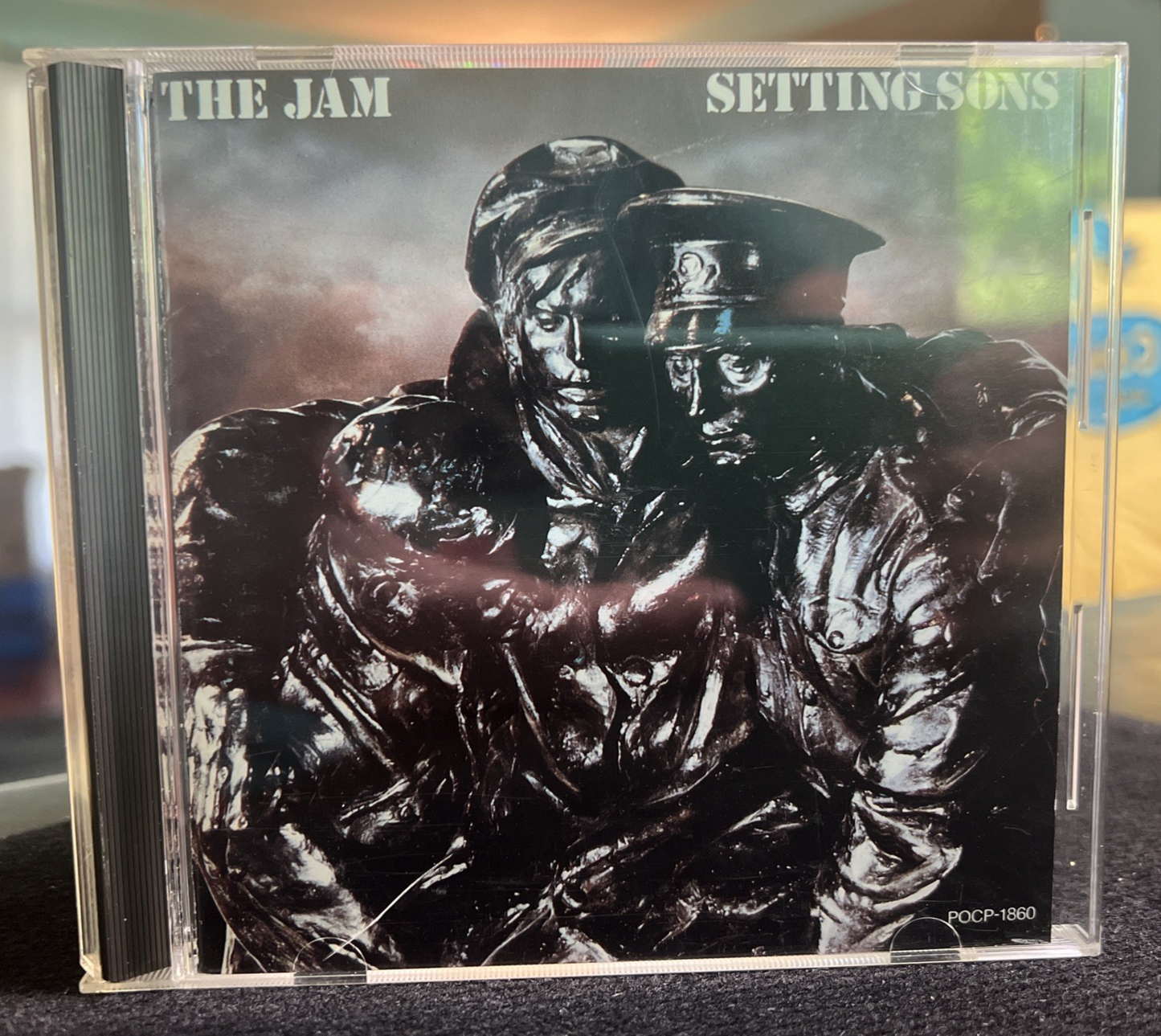 THE JAM SETTING SONS JAPAN CD P33P-25015 W/BOOKLET POCP-1860 released 1/11/1990