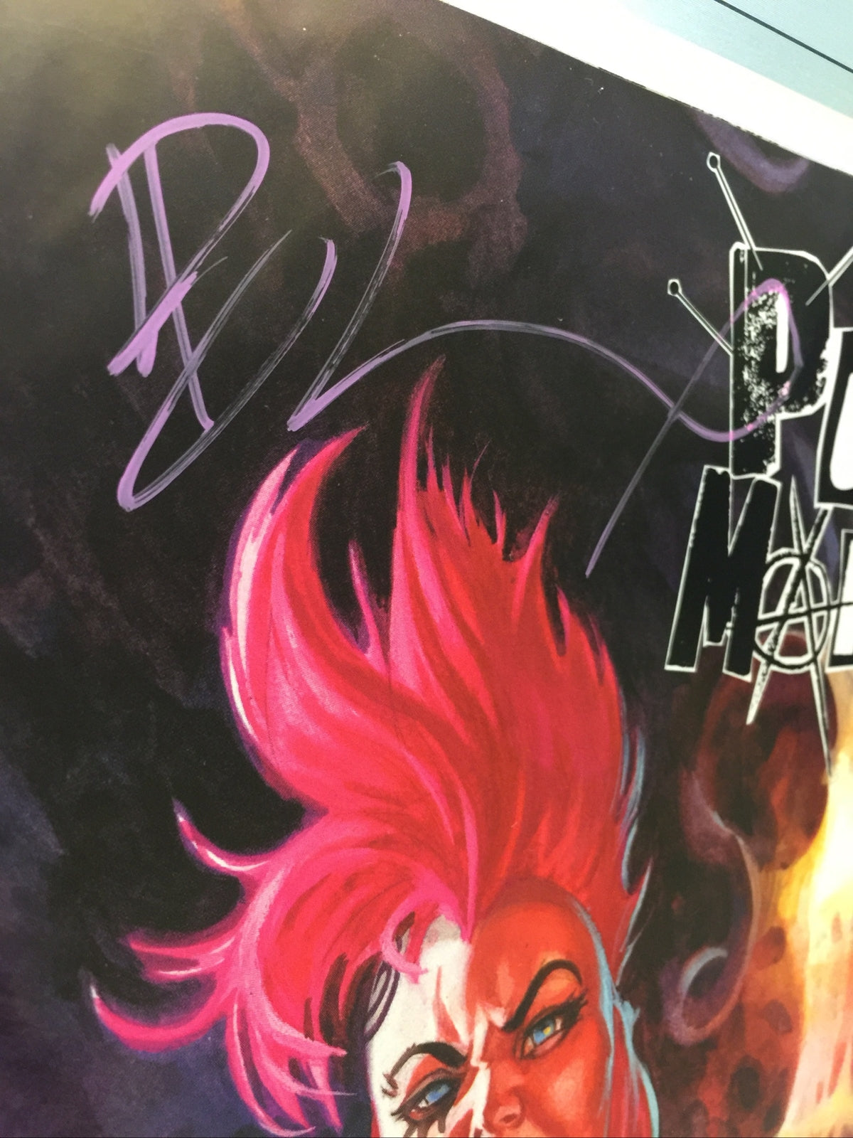 PUNK MAMBO #1 SIGNED by DAN BRERETON NM VALIANT 2019