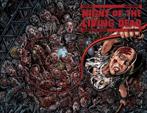 NIGHT OF THE LIVING DEAD: AFTERMATH #3 WRAP EDITION DAVID HINE NM 1ST PRINT