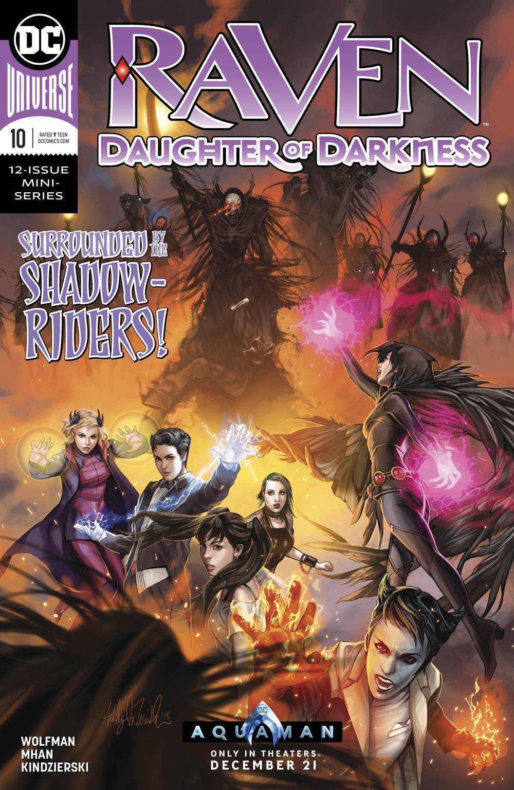RAVEN DAUGHTER OF DARKNESS #10 (OF 12) DC NM 1ST PRINT 2018