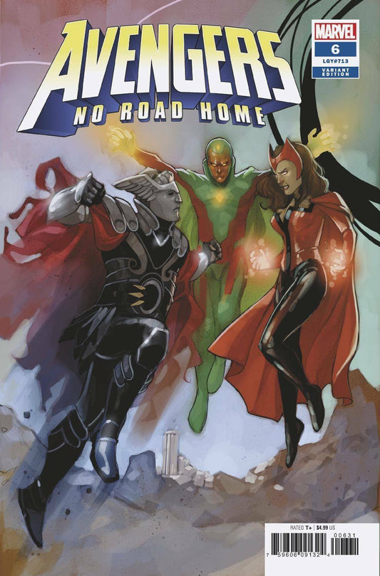 AVENGERS NO ROAD HOME #6 NOTO CONNECTING VARIANT MARVEL FN 1ST PRINT 2019