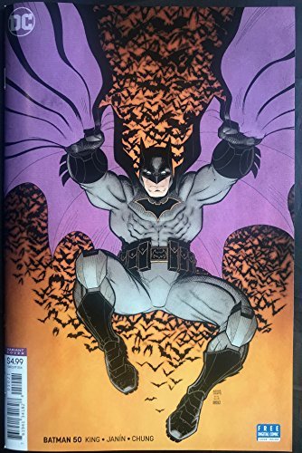 BATMAN #50 ARTHUR ADAMS VARIANT ED DC NM 1st PRINT