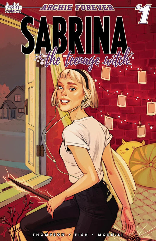 SABRINA TEENAGE WITCH #1 COVER E LANZ ARCHIE COMICS NM 1ST PRINT 2019