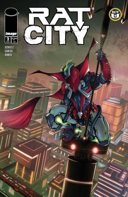 SPAWN RAT CITY #2 KEANE VARIANT SCHULTZ CARLOS RAMOS 2024 NM