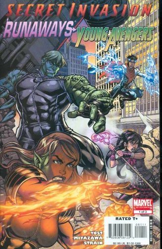 SECRET INVASION RUNAWAYS YOUNG AVENGERS #1 OF 3 CHRISTOPHER YOST NM 1ST PRINT