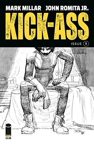 KICK-ASS (2018) #1 CVR B BLACK & WHITE ROMITA VARIANT COVER NM 1ST PRINT